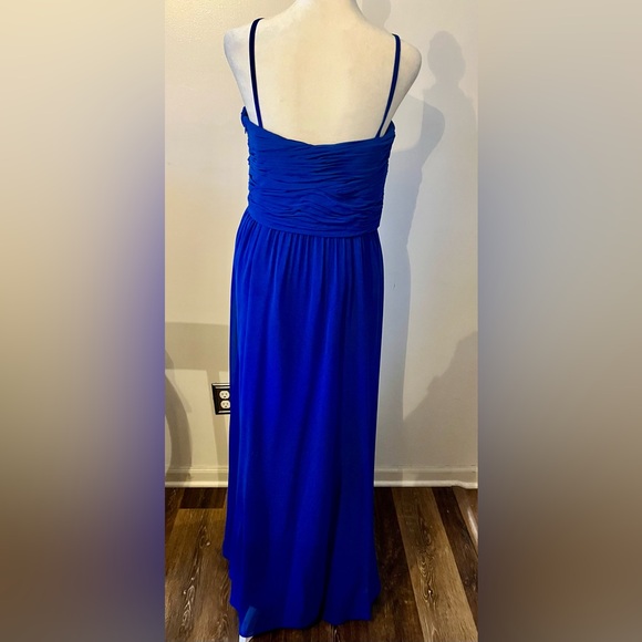 Lauren Ralph Lauren Royal Blue Convertible Evening Gown - Picture 7 of 7